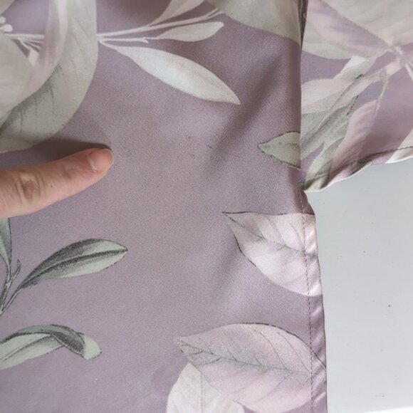 3/$20 La Vie En Rose Satin Floral Cami Nightgown Babydoll Lingerie Slip Dress - Picture 12 of 14